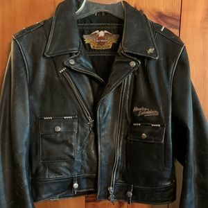 Vintage Harley Davidson Leather Jacket